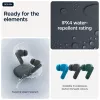 Headset MOTOROLA Moto Buds Bass TWS Bluetooth In-Ear per chiamate e musica, nero, 51 g