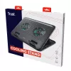 Supporto di raffreddamento Trust Cyclone nero