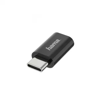 Adattatore Hama 00200310 Micro-USB a USB-C nero