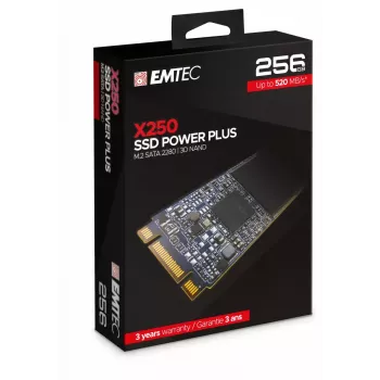 Unità SSD Emtec 256 GB M.2 Serial ATA III 3D NAND X250