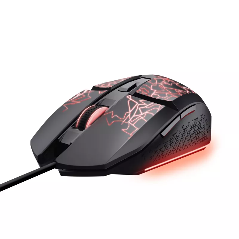 Mouse gaming Trust GXT 113 Felox per destrimani USB Type-A ottico 6400 DPI