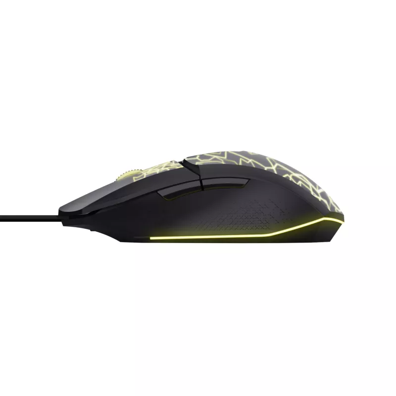 Mouse gaming Trust GXT 113 Felox per destrimani USB Type-A ottico 6400 DPI