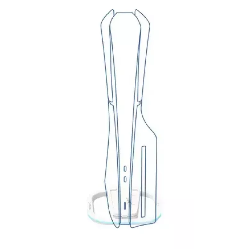 Supporto Trust GXT 229 LED PlayStation 5 con filo bianco