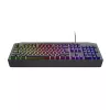 Tastiera gaming Trust GXT 836 EVOCX USB tedesca nero