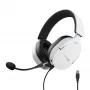 Trust GXT 490W Fayzo cuffie gaming USB 7.1, cablate, bianco
