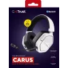 Cuffie Trust GXT 493W Carus con filo e senza fili archetto, casco gaming USB Type-C / USB Type-A Bluetooth bianco