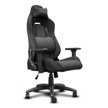 Sedia gaming universale TRUST GXT 723 — seduta imbottita, carico max 150 kg, 710×750 mm, altezza fino a 134 cm, grigio