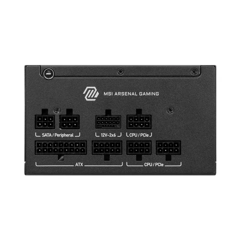 Alimentatore MSI MAG A650GLS PCIE5 650 W 24-polig ATX ATX nero