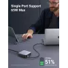 Ugreen Nexode caricabatterie rapido da scrivania 65 W, 2x USB-A + 2x USB-C (90747)