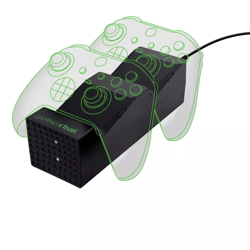 Trust GXT 250 Duo dock di ricarica per Xbox Series X|S