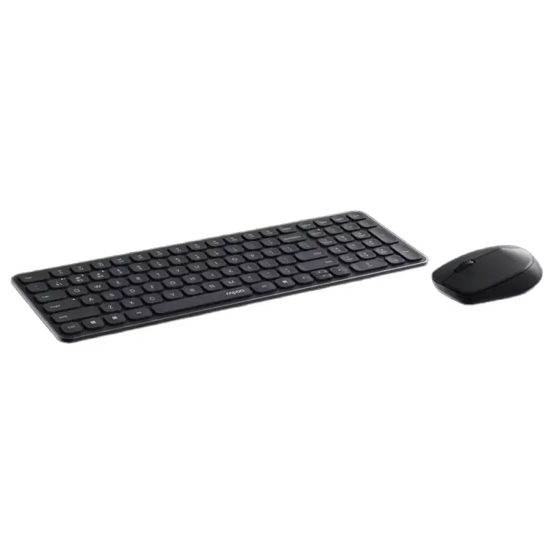 Rapoo 9310M tastiera mouse inclusi wireless Bluetooth nero