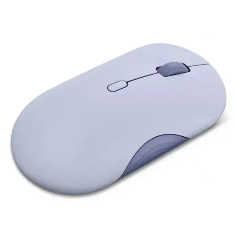 Mouse da ufficio Bluetooth senza fili Lenovo 350 — ambidestro, ottico 2400 DPI, 6 tasti, blu