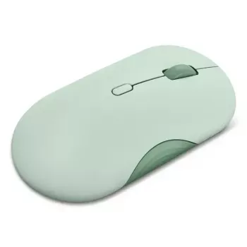 Mouse ottico Bluetooth ambidestro Lenovo 350 2400 DPI, 6 tasti, verde