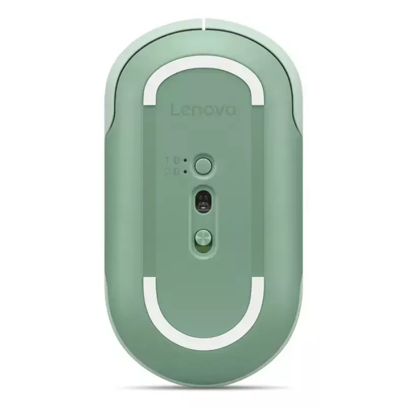 Mouse ottico Bluetooth ambidestro Lenovo 350 2400 DPI, 6 tasti, verde