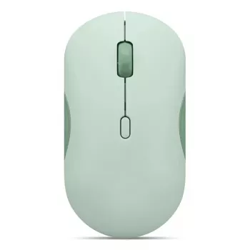 Mouse ottico Bluetooth ambidestro Lenovo 350 2400 DPI, 6 tasti, verde