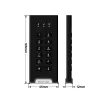 iStorage diskAshur M² SSD 500GB | Unità a stato solido portatile sicura | Conforme a FIPS 140-3 Level 3 | Common Criteria EAL 5+ | Indipendente da SO e piattaforma | Conforme a GDPR, TAA | Protezione da attacchi brute force | Resistente a polvere/acqua