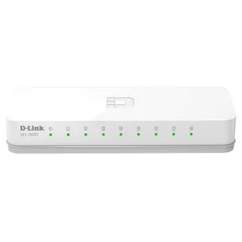 D-Link 0 unmanaged Fast Ethernet (10/100) desktop bianco