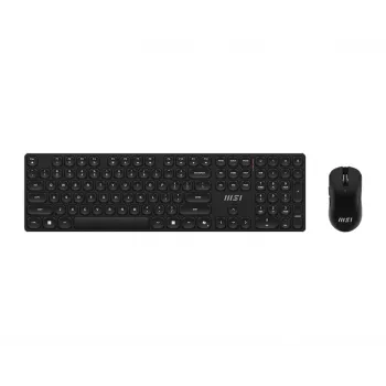 MSI FORGE K210 WIRELESS COMBO tastiera mouse inclusi home/office USB nero