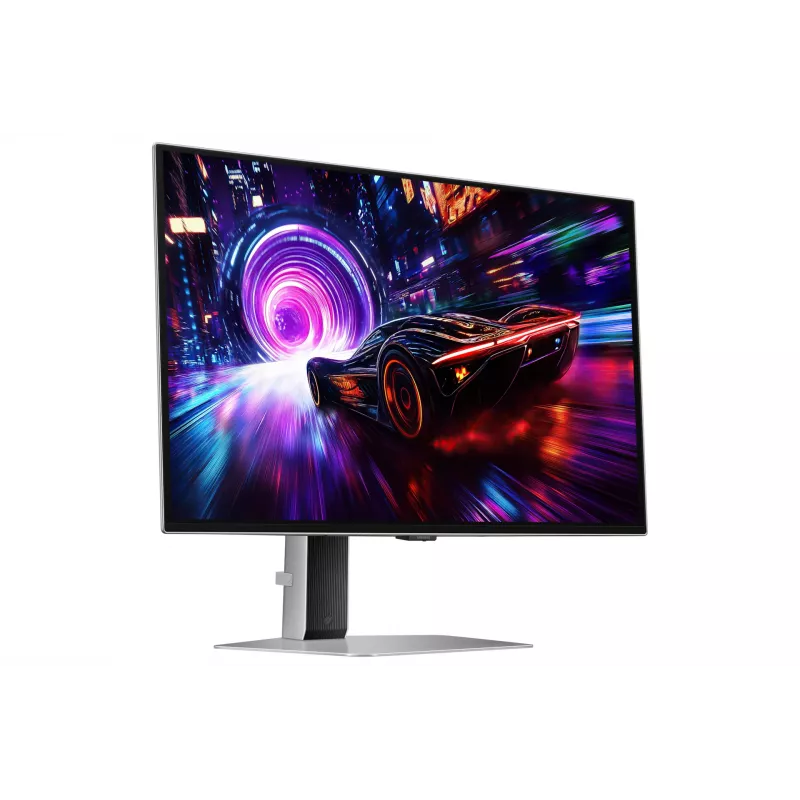 Monitor per computer Samsung S27FG814SU 27 pollici 4K UHD OLED 2160×3840, 0,03 ms, angolo di visualizzazione 178°, VESA, regolabile in altezza, metallic