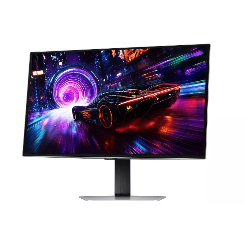 Monitor per computer Samsung S27FG814SU 27 pollici 4K UHD OLED 2160×3840, 0,03 ms, angolo di visualizzazione 178°, VESA, regolabile in altezza, metallic
