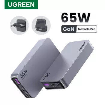 Caricabatterie da interno UGREEN Nexode Pro 65W GaN Travel Charger