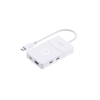 D-Link DUP-501 hub di interfacce USB 3.2 Gen 1 (3.1 Gen 1) Type-C 5000 Mbit/s bianco