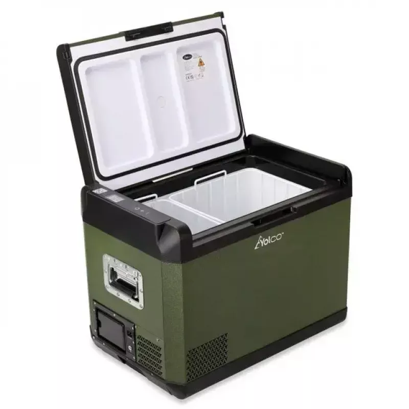 Frigorifero portatile a compressore Yolco GCX47 verde capacità 47L a risparmio energetico