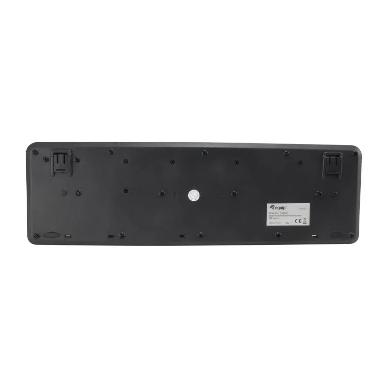 Equip 245201 tastiera e mouse inclusi ufficio USB QWERTY spagnolo nero