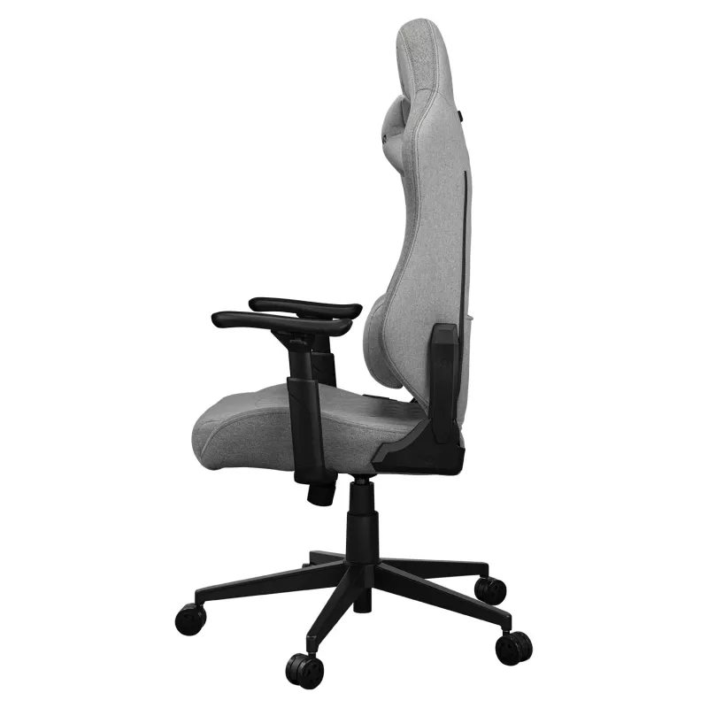 Sedia da gaming universale Cougar CGR-EPF-ROA — grigio/nero, peso max 120 kg, dimensioni 710×670×1250 mm