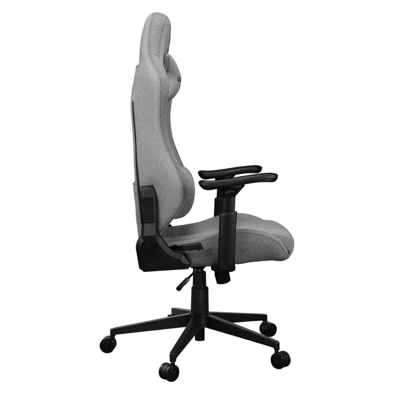 Sedia da gaming universale Cougar CGR-EPF-ROA — grigio/nero, peso max 120 kg, dimensioni 710×670×1250 mm