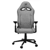 Sedia da gaming universale Cougar CGR-EPF-ROA — grigio/nero, peso max 120 kg, dimensioni 710×670×1250 mm