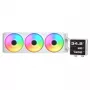 Dissipatore a liquido per CPU all-in-one Cougar Poseidon Vistek Pro 360 – ventole 120 mm, ARGB, bianco