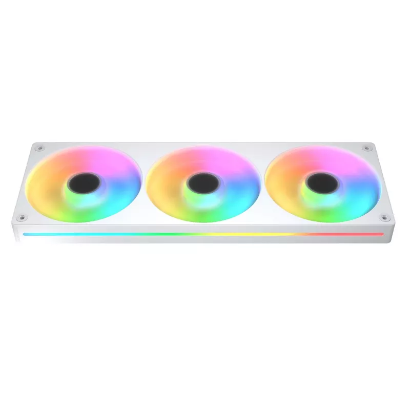 Dissipatore a liquido per CPU all-in-one Cougar Poseidon Vistek Pro 360 – ventole 120 mm, ARGB, bianco