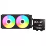 Dissipatore a liquido per CPU all-in-one Cougar Poseidon Vistek Pro 240, ARGB, ventole 120 mm, 700–2500 RPM, nero