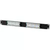 Techly Patch Panel UTP 16 porte RJ45 Cat.5E I-PP 16-RU-C5ET, IEEE 802.3, IEEE 802.3ab, IEEE 802.3u, 10/100/1000Base-T(X), Fast Ethernet, Gigabit Ethernet, 1000 Mbit/s, RJ-45, oro