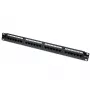 Techly Patch Panel UTP 24 porte RJ45 Cat.6 I-PP 24-RU-C6T, IEEE 802.3, IEEE 802.3ab, IEEE 802.3u, 10/100/1000Base-T(X), Fast Ethernet, Gigabit Ethernet, 1000 Mbit/s, RJ-45, oro