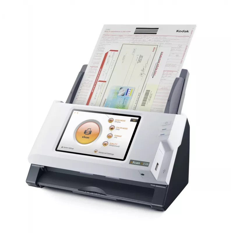 Plustek eScan A350 Essential scanner ADF 600 x 600 DPI A4 nero, bianco