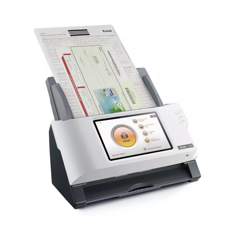 Plustek eScan A350 Essential scanner ADF 600 x 600 DPI A4 nero, bianco