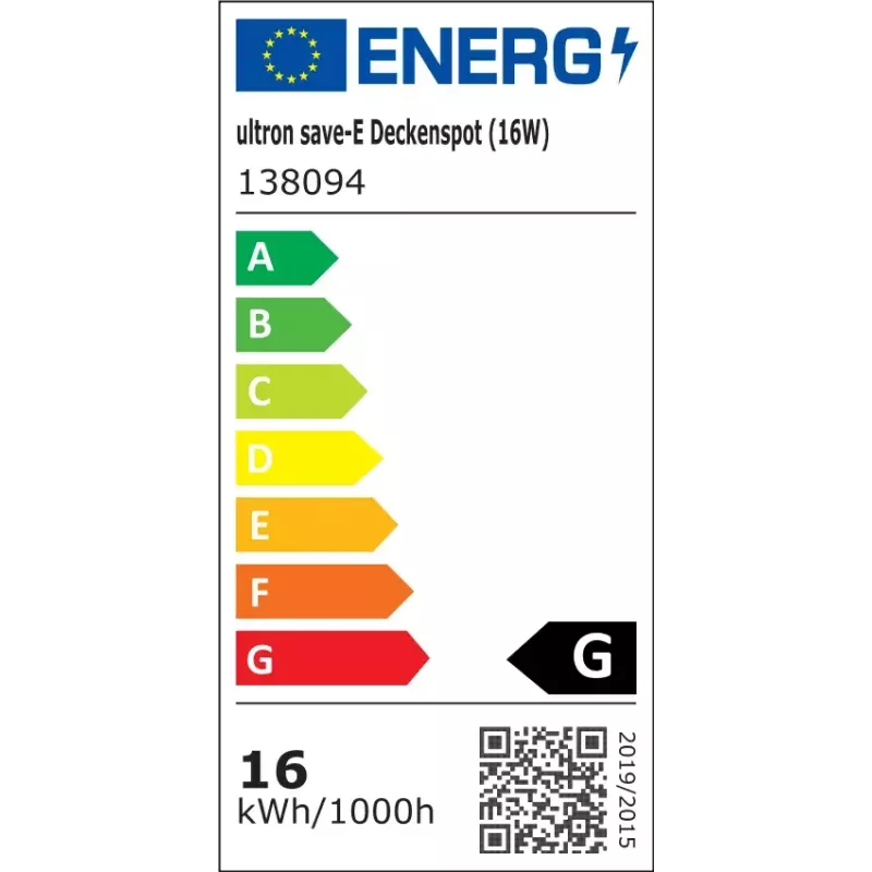 Lampadina LED Ultron 138094 16 W 4000 K