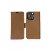 Custodia portafoglio dbramante1928 iPhone 14 Pro Max tan 3 scomparti per carte