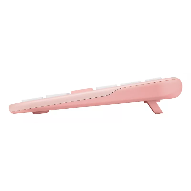 Tastiera Bluetooth ASUS Marshmallow KW100 75% — QWERTZ tedesco, switch a forbice, rosa