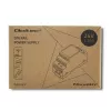 Alimentatore per guida DIN QOLTEC 30W 24V 1,25A grigio