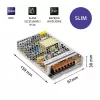 Driver LED QOLTEC 50967, tensione costante/corrente costante, IP20, 150 W