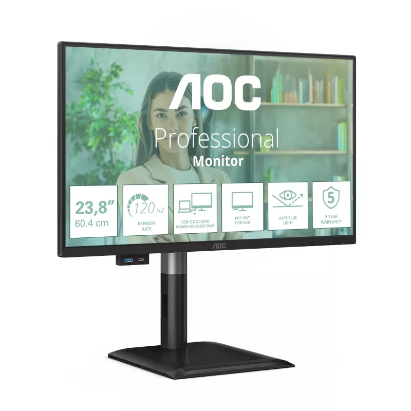 AOC 24P4CV monitor per computer 60,5 cm (23,8