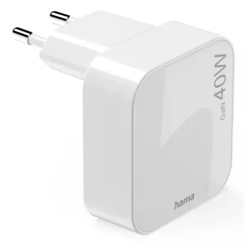 Hama 00201955 caricabatterie mobile smartphone, tablet bianco AC ricarica rapida indoor