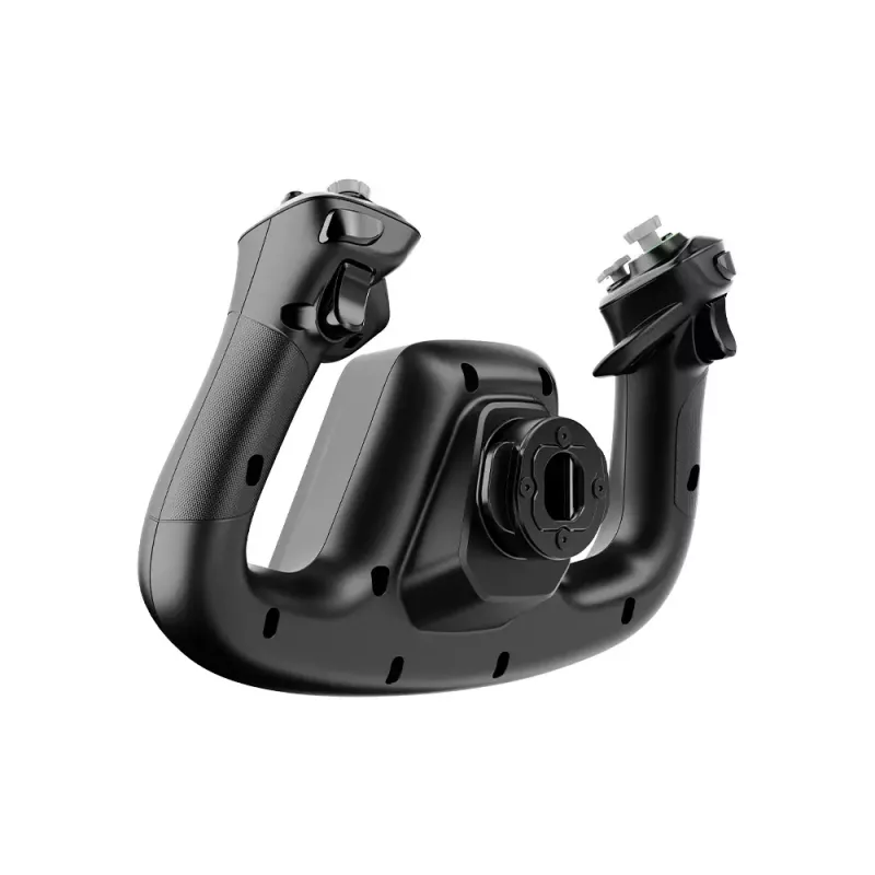Flight base MOZA MFY YOKE — base di volo nera in ABS e acciaio legato, 142,5×202×313 mm