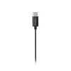 Hama Curly headset con filo in-ear chiamate/musica USB Type-C nero