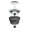 WMF 0617706040 caraffa 1 L nero, trasparente