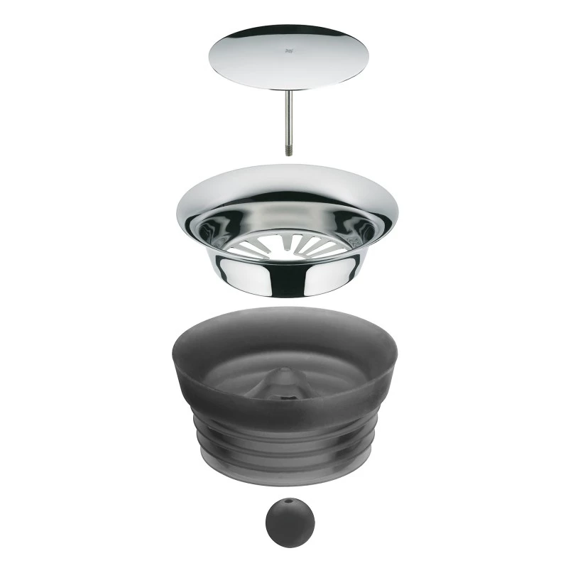 WMF 0617706040 caraffa 1 L nero, trasparente