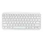 Tastiera Bluetooth senza fili ASUS KW100 Marshmallow – layout 75%, QWERTZ, switch a forbice, bianco